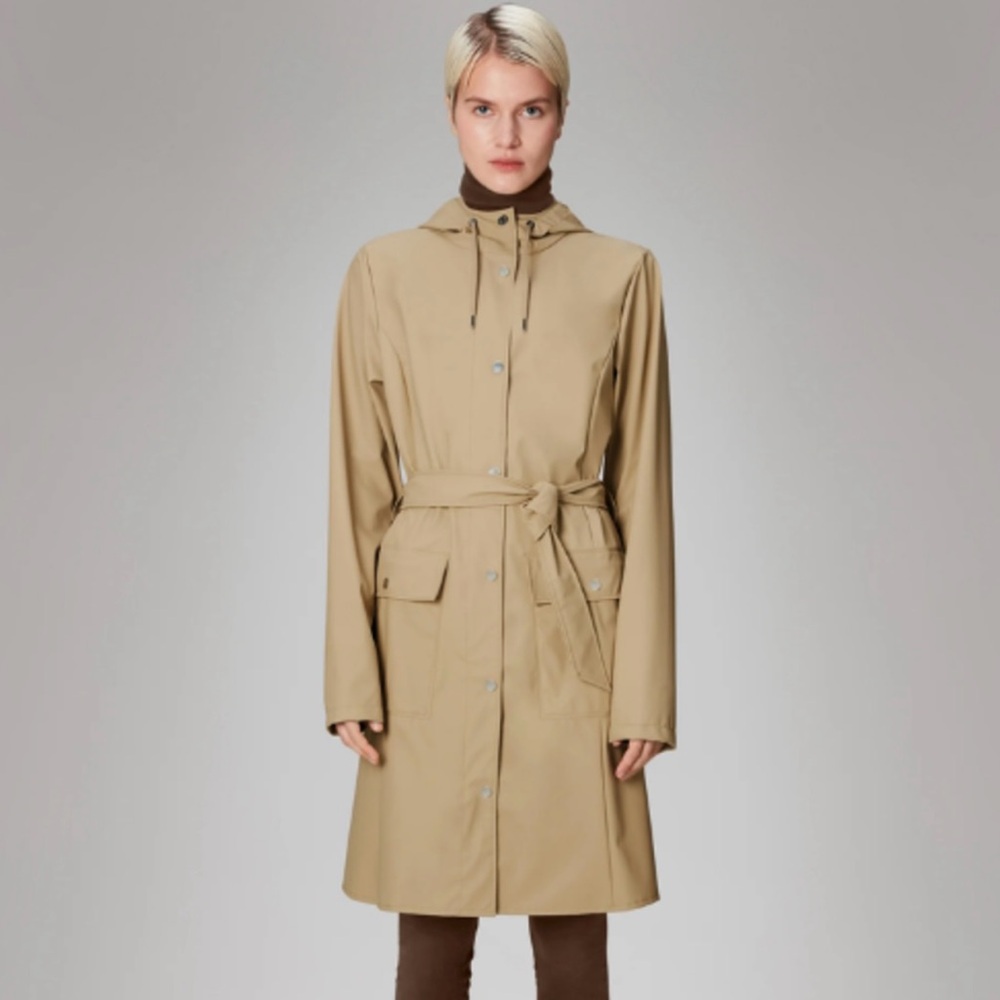 Rains Curve - trench coat style rain jacket